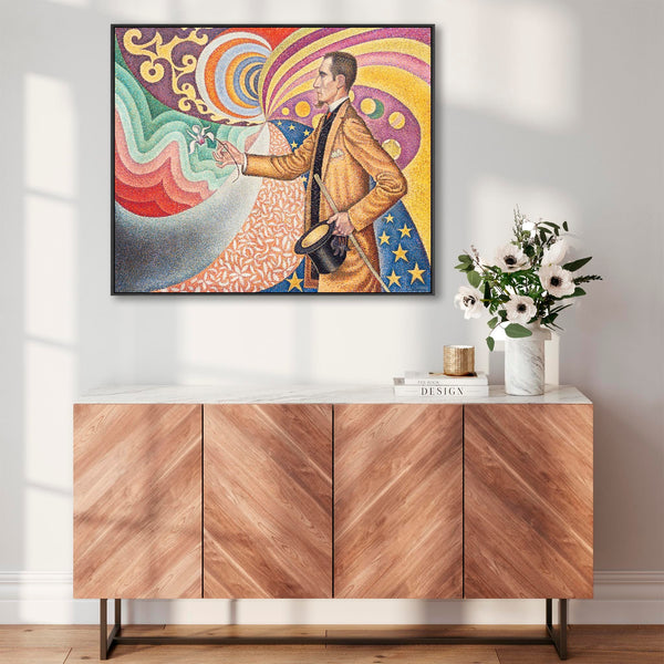 Paul Signac Artwork Print on Canvas Portrait of Felix Feneon 1890