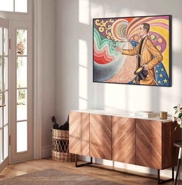 Paul Signac Artwork Print on Canvas Portrait of Felix Feneon 1890