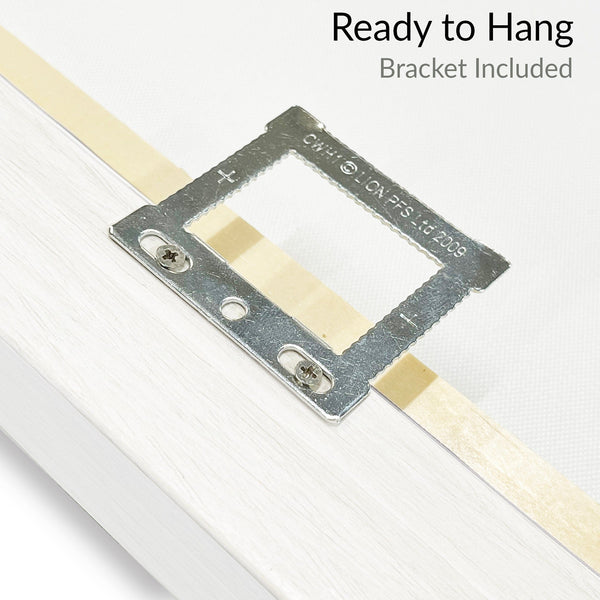 Large Bright Colourful Framed Wall Art for Living Room - Floral Canvas Artwork