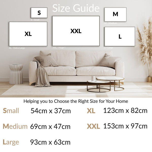 New York Skyline Framed Canvas Wall Art - Black White Picture