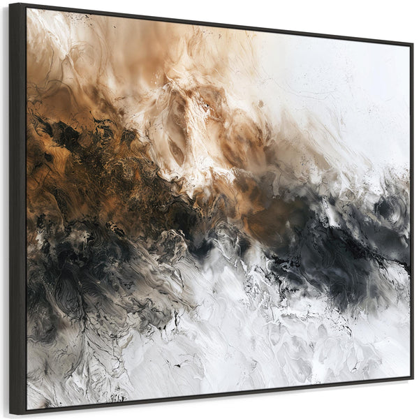 Living Room Framed Wall Art - Umber Dream - Lounge Artwork