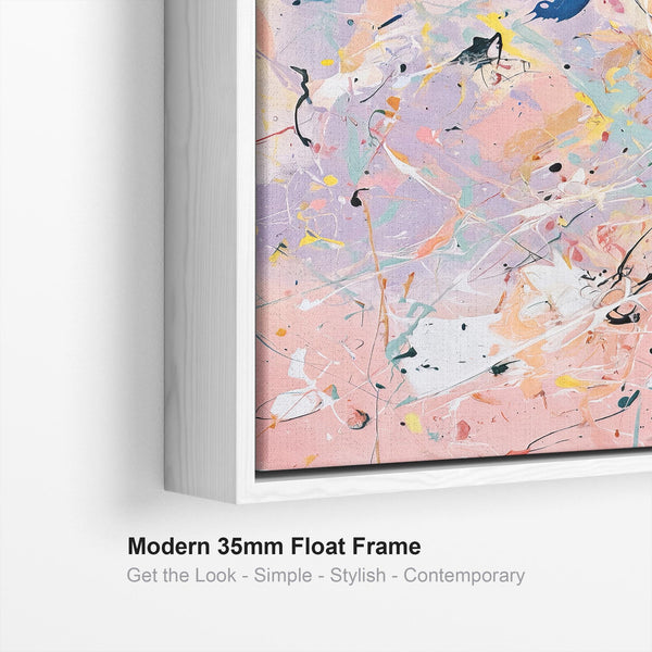 Freshen up your Living Room Colourful Pair Canvas Prints Framed