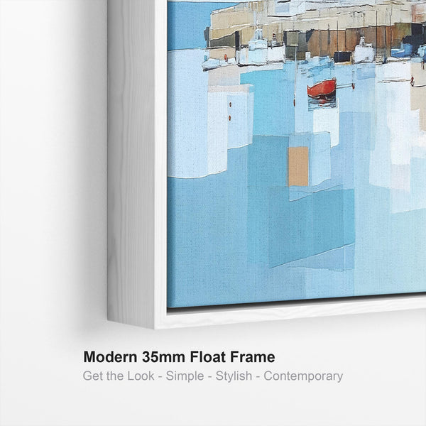 Wide Cornish Panoramic Wall Art Print - Long Narrow Coastal Artwork