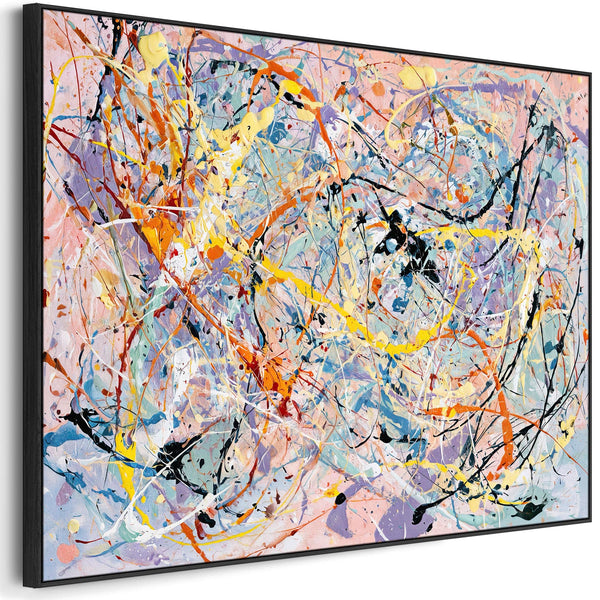Brighten Your Living Room - Abstract Colourful Lounge Wall Art