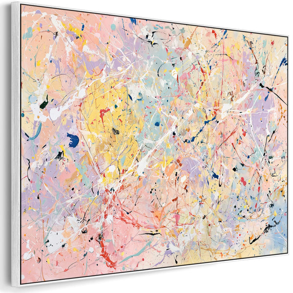 Vibrant Kitchen Make Over - Abstract Colourful Framed Wall Art