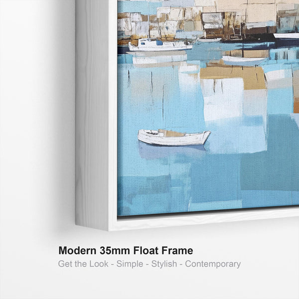Framed Cornish Wall Art - Cerulean Harbour