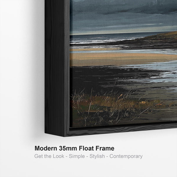 Framed Scottish Wall Art - Lighthouse - Last Light