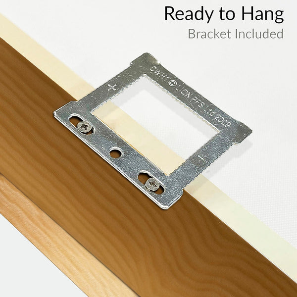 Orange Abstract Framed Canvas Rothko Style - Rust Illusions