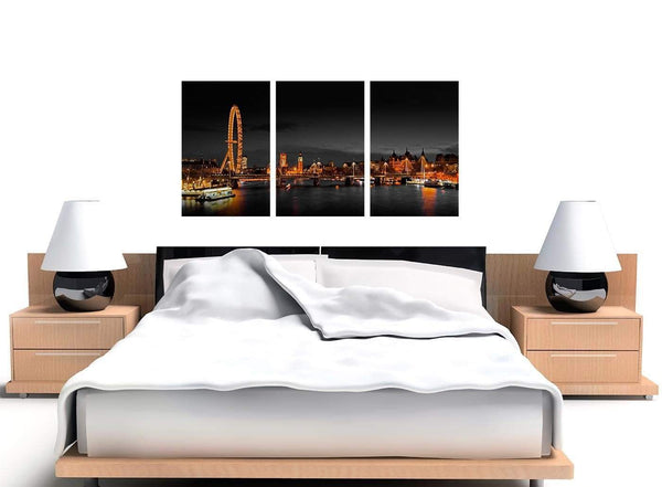 Set of 3 River Thames Canvas Prints