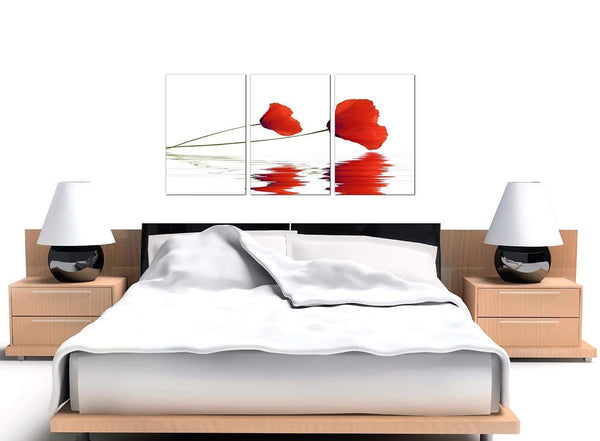 Poppy Large Red Canvas Art