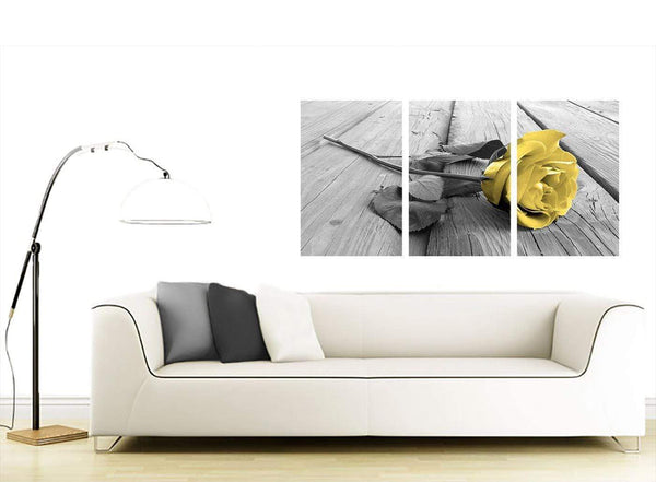 3 panel flower canvas wall art living room 3255