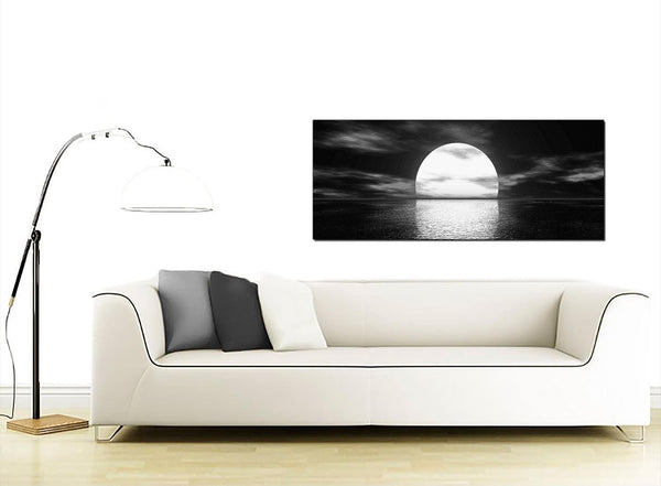 Black and White Seascape