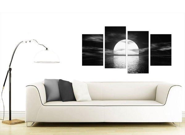 Black and White Seascape