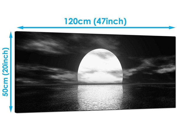 Black and White Seascape