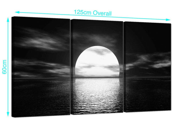 Black and White Seascape