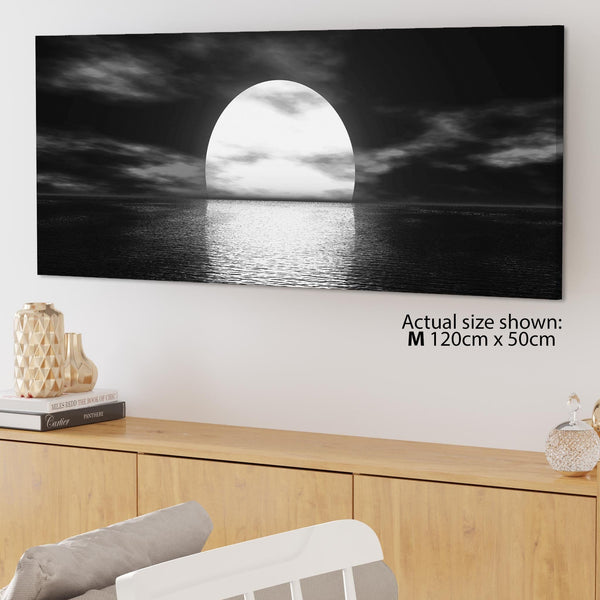 Black and White Seascape