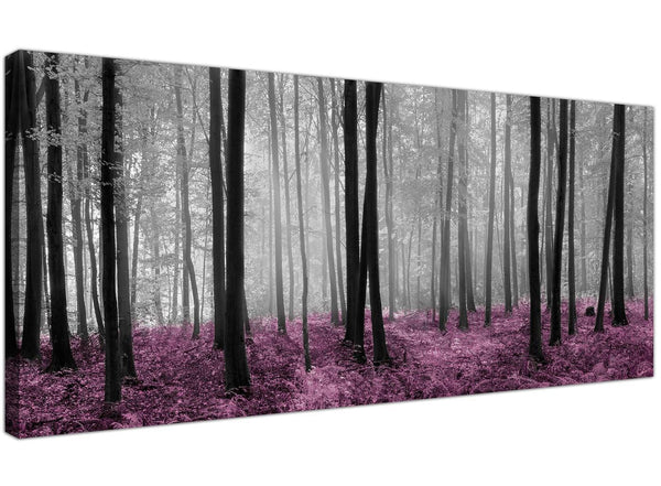 Plum Black White Woodlands