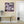 Aubergine Grey White Painting Abstract Dining Room Canvas Pictures Decorations 1s406l - 79cm Square Print