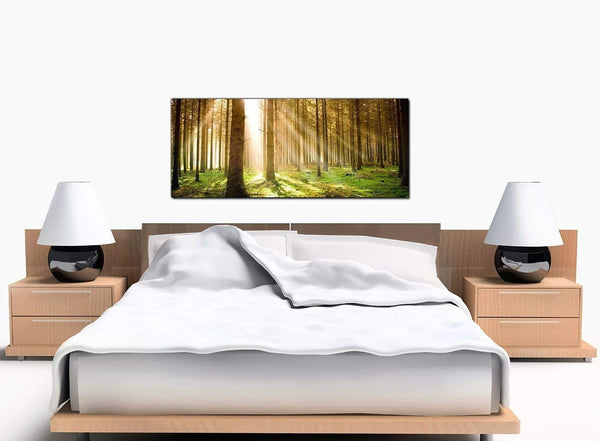 Trees Extra-Large Green Canvas Picture