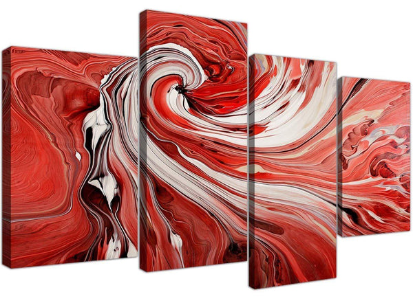 cheap canvas art living room four panel 4265