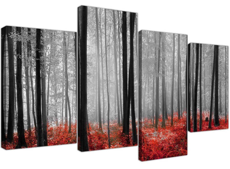 cheap canvas pictures living room set of 4 4236