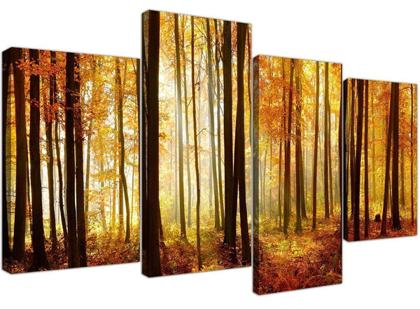 cheap canvas wall art hallway 4 panel 4243
