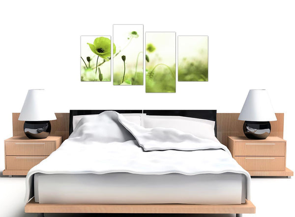 cheap-green-poppy-field-canvas-pictures-4273