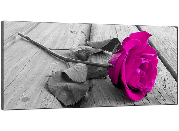 Pink Cheap Extra Large Canvas of Flowers