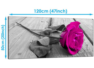 Cheap Pink Extra Large Canvas of Flowers