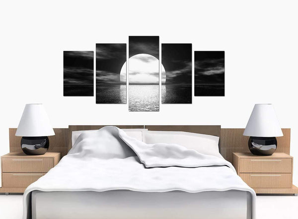 Black and White Seascape