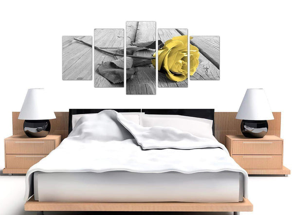 extra large black and white rose canvas wall art 5255