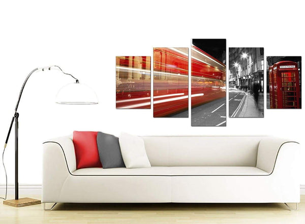 London Scene Canvas Wall Art