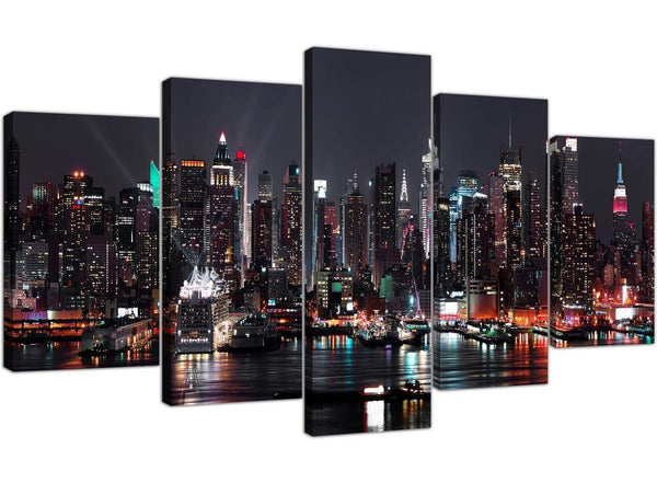 Extra Large Canvas Wall Art Living Room 160cm x 75cm 5187