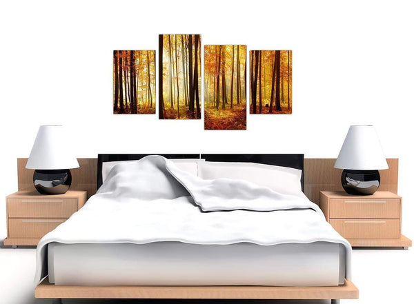 large black and white forest woodland trees canvas pictures 4243