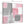 Large Blush Pink Grey Painting Abstract Office Canvas Pictures Accessories 1s378l - 79cm Square Print