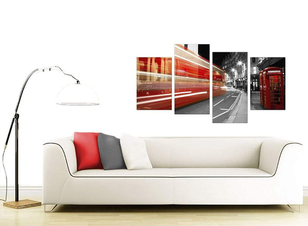 London Scene Canvas Wall Art