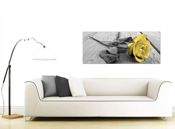modern panoramic flower canvas prints uk living room 1255