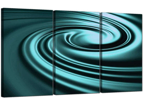 Set of 3 Contemporary Canvas Prints UK Abstract 3060