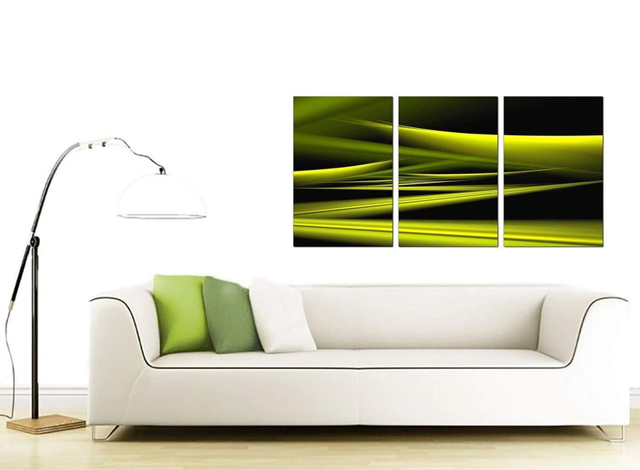 Set of 3 Abstract Canvas Pictures 125cm x 60cm 3047