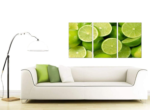 3 Part Food & Drink Canvas Pictures 125cm x 60cm 3113