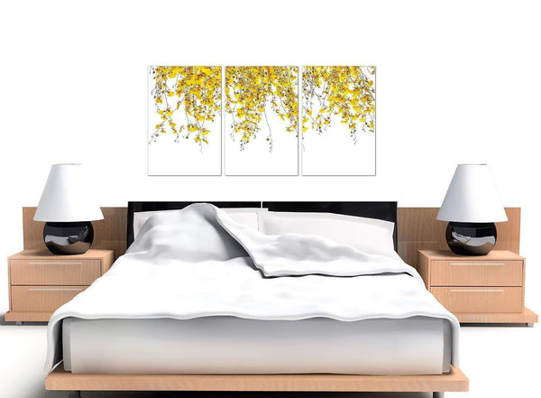 set of 3 yellow orchids canvas prints 3263