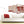 Set of 5 Piece Red and Cream Abstract Dining Room Canvas Pictures Decorations - 5370 - 160cm XL Set Artwork