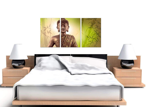 Set of 3 Zen Canvas Art Buddha 3100