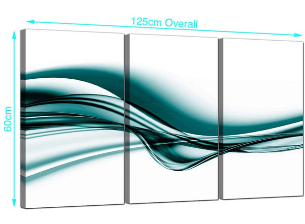 3 Panel Modern Canvas Pictures 125cm x 60cm 3033