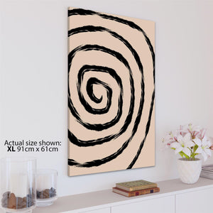 Abstract Black Natural Line Drawing Canvas Art Pictures