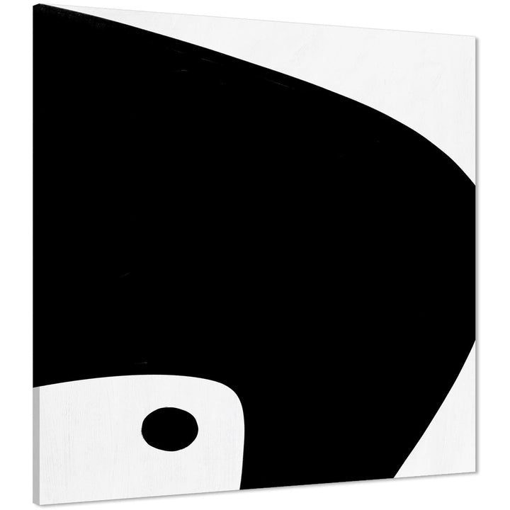 Abstract Black and White Design Framed Art Pictures - 11027