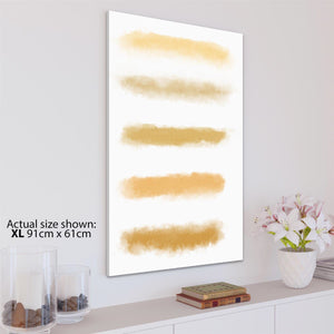 Abstract Coral Brown Graphic Canvas Art Pictures