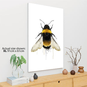 Bee Canvas Art Pictures - Yellow Black