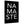 Yoga Namaste Quote Word Art - Typography Canvas Print Black and White