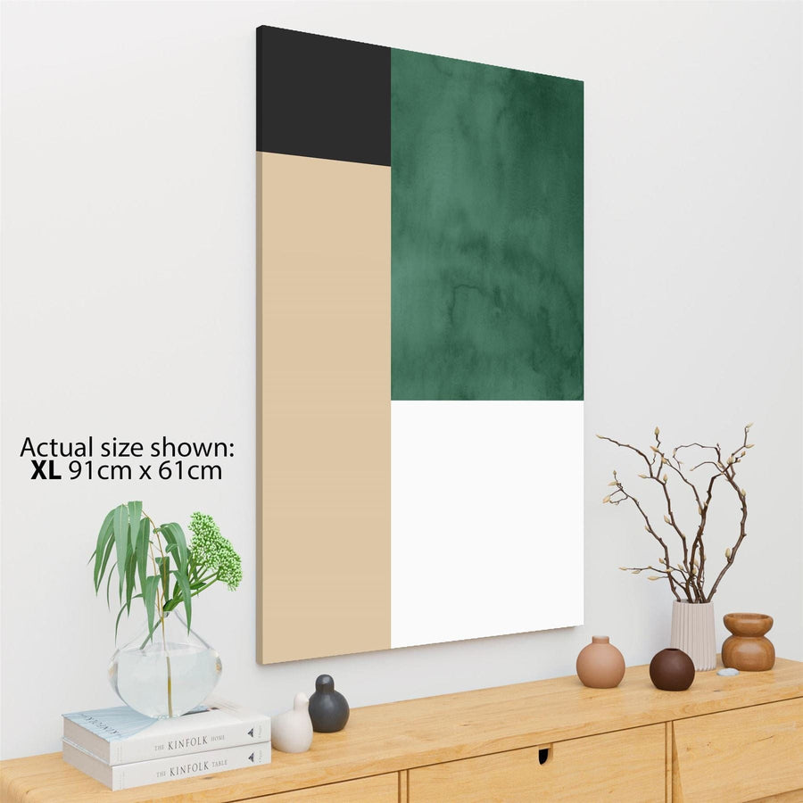 Abstract Green Natural Design Canvas Art Prints